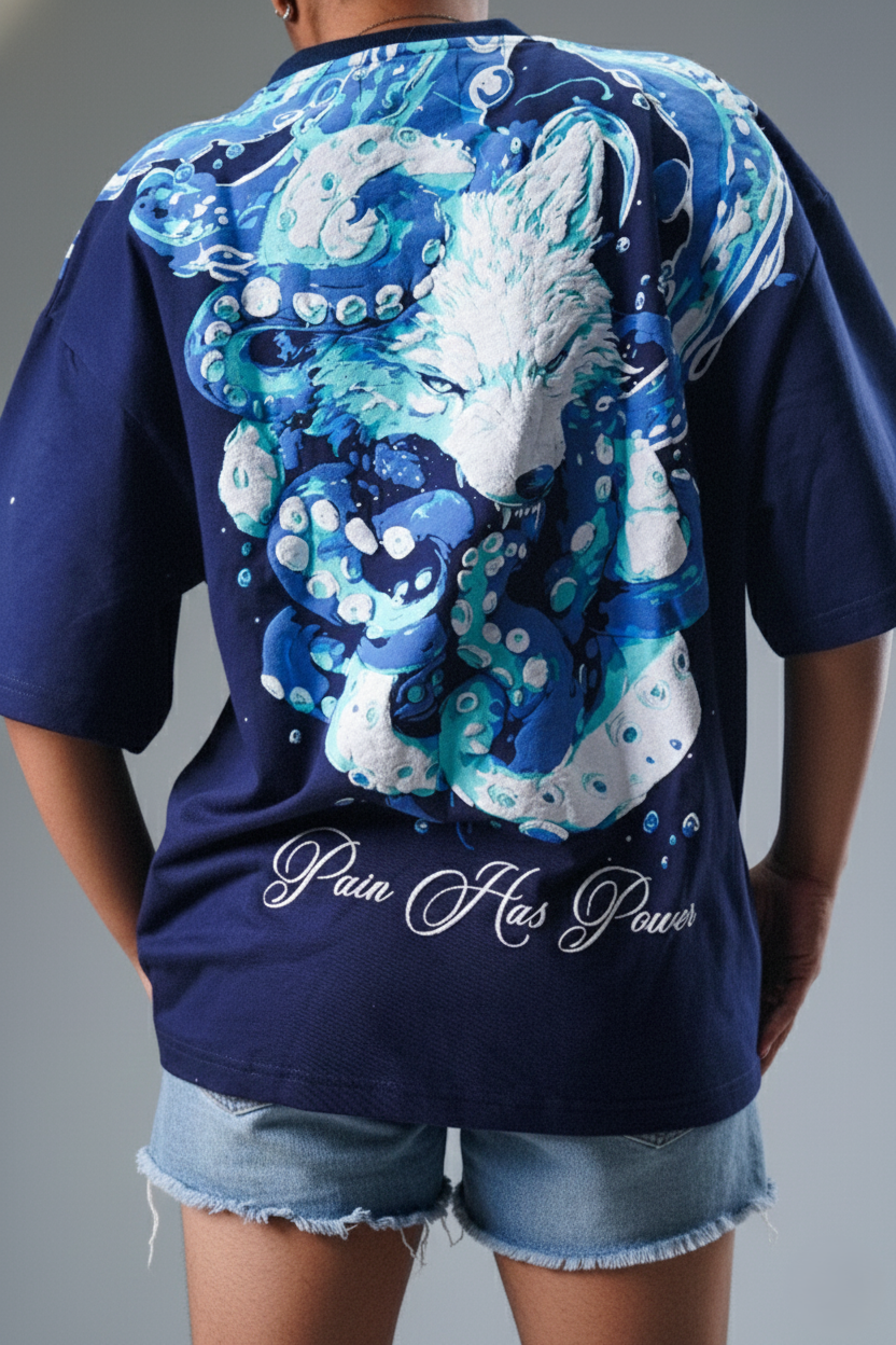 The "Pain Has Power" Heavyweight Female Tee