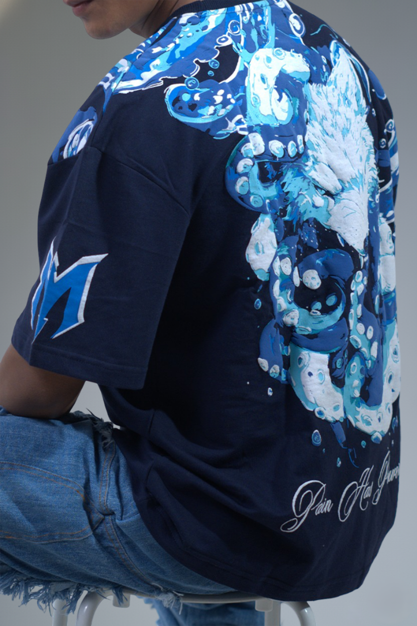 The "Pain Has Power" Heavyweight Male Tee