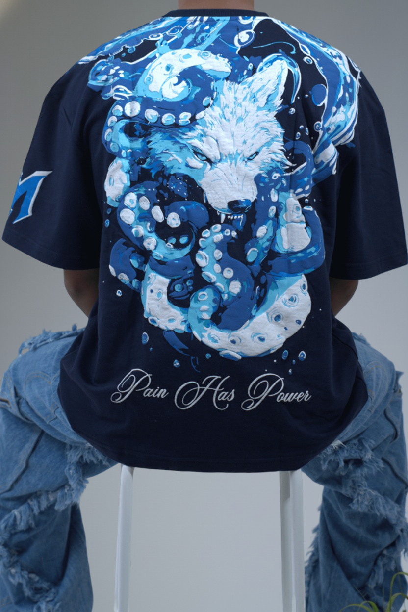 The "Pain Has Power" Heavyweight Male Tee